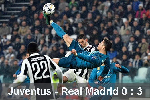 Juventus Turin gegen Real Madrid 03.04.2018