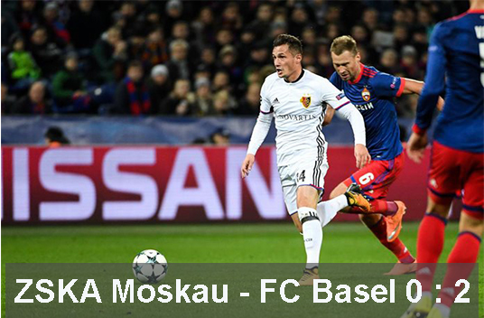ZSKA Moskau-FC Basel 0 :2 18.10.2017