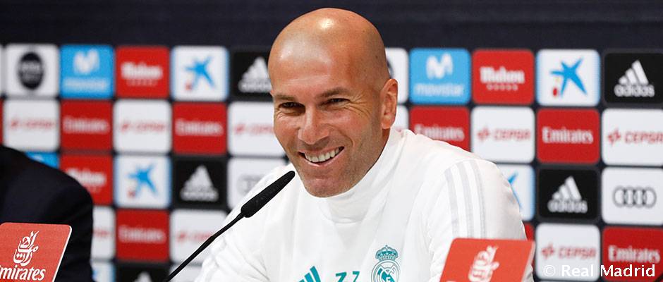 2018-01-06-Zidane-Pressekonferenz zum Spiel gegen Celta de Vigo